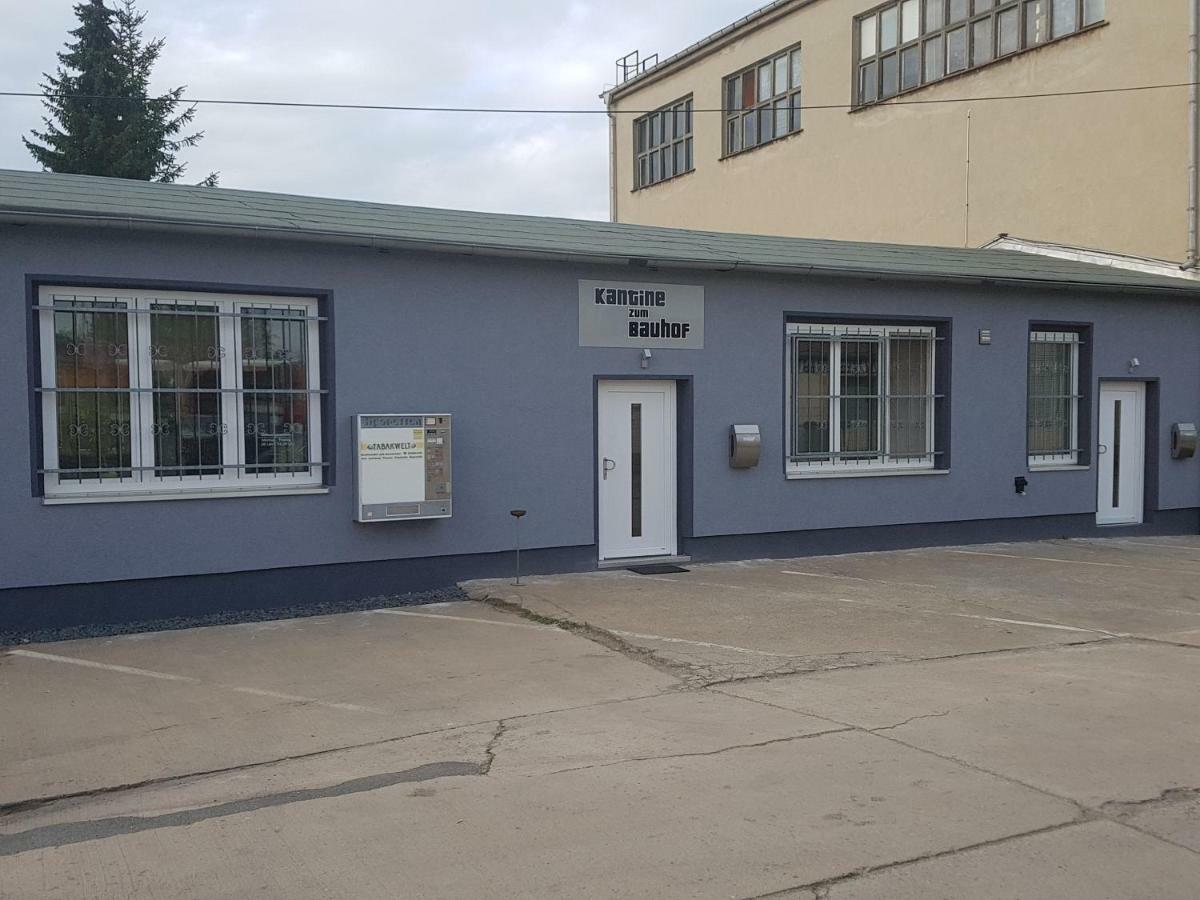 Pension Zum Bauhof Zwickau Exterior foto
